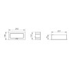 Удлинитель GTV врезной Soft NEW на 2 розетки USB A+C зарядки провод 1,5м черный