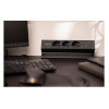 Удлинитель GTV настольный Basco с креплением, 3-Schuko, USB A+C, кабель 1,5m, черный