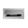 Подовжувач GTV врізний MultiSoft 2xSCHUKO, 2х USB 2,1A (A+C)+RJ45,+HDMI кабель 1,5 м, алюміній
