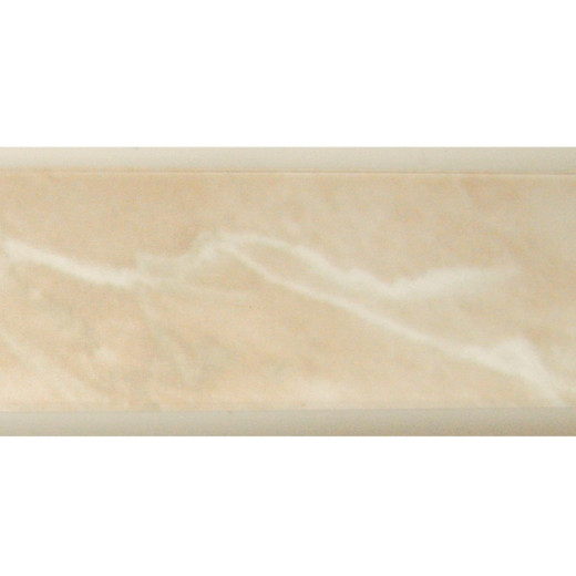 Плинтус кухонный Мрамор оникс (91) L=3000