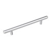 Ручка рейлинговая GIFF RE1008/160 L=220 RS матовый хром