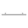 Ручка рейлинговая GIFF RE1008/160 L=220 RS матовый хром