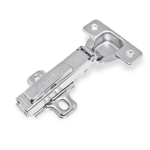 Петля накладная с доводчиком Clip-on Linken System d=35 H=0 никель (20893/19341)