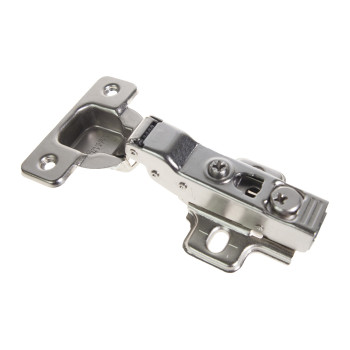 Петля полунакладная с доводчиком Clip-on Linken System d=35 H=0 никель (21419/27772)