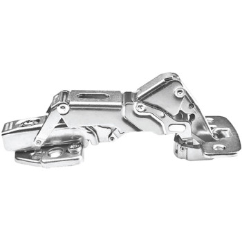 Петля накладная с доводчиком Clip-on Linken System 155* d=35 Н=0 никель (14758)