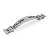 Ручка скоба Virno Style Antique 293/96 серебро винтаж