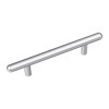 Ручка рейлинговая GIFF RE1008/128 L=188 RS матовый хром