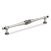 Ручка рейлинговая Virno Antique 634/160 античное серебро