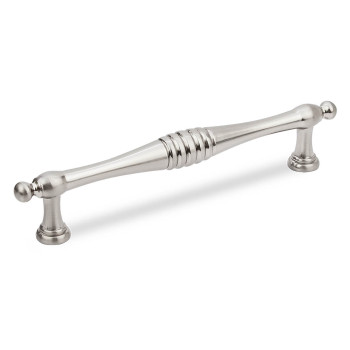 Ручка рейлинговая Virno Antique 634/128 никель браш