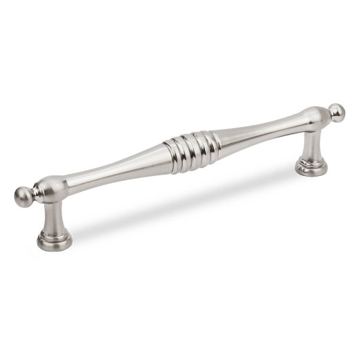 Ручка рейлинговая Virno Antique 634/128 никель браш