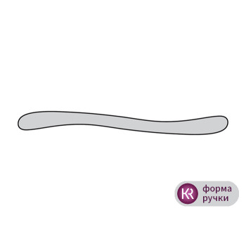 Ручка скоба ALVA 1/003/96 хром (аналог UN8304/96)
