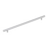 Ручка рейлинговая GIFF RE1008/288 L=368 RS матовый хром