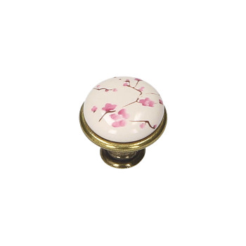 Ручка кнопка Gamet GP19-G00AB-MLK-17 антична бронза