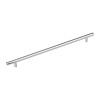 Ручка рейлинговая GIFF RE1004/288 L=368 RS хром