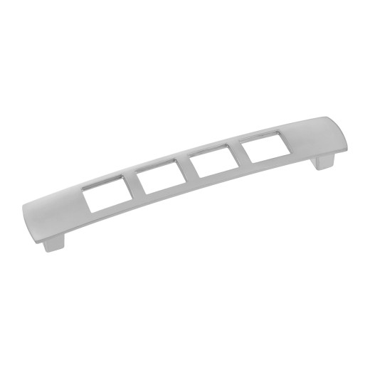 Ручка скоба GIFF RR 0808/128 матовый хром