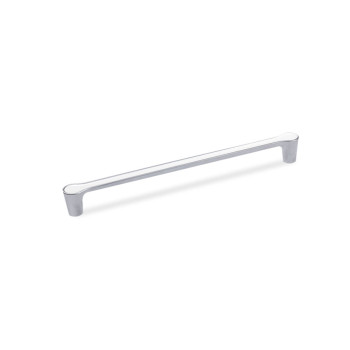 Ручка скоба Gamet UU15-0224-G008-E40 белый/матовый хром