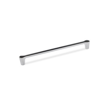 Ручка скоба Gamet UU15-0224-G008-E30 черный/матовый хром