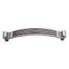 Ручка скоба Gamet UR37-0128-G0031 античное серебро
