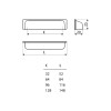 Ручка раковина Gamet UP11-0128-GPM25 патинированная матовая медь