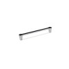 Ручка скоба Gamet UU15-0160-G008-E30 черный/матовый хром