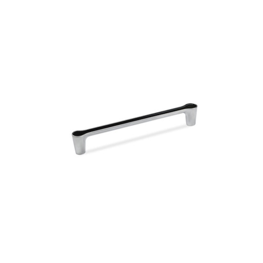 Ручка скоба Gamet UU15-0160-G008-E30 черный/матовый хром