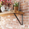 Консоль декоративная Loft GIFF LOKKE L=300х220 черный