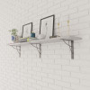 Консоль декоративна Loft GIFF VALV L=180х180 чорний