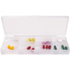 Органайзер для мелочей на 8 отделений Прозрачный