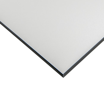 Компакт плита ARPA 0028 KER (Bianco Nube) чорне ядро 4200х1300х12мм
