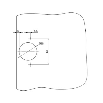 Петля Sensys 8645i, накладная, без доводчика, 9071259, Hettich