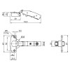 Петля Sensys 8645i, внутренняя, с доводчиком, 9071207, Hettich