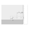 Механизм P2O Magnet антрацит, накладной (9089629) Hettich