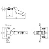 Петля Sensys внутренняя для тонких фасадов 10-16 мм (9094296) Hettich
