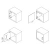 Монтажная планка линейная дистанция 5 с эксцентриком (9075097) Hettich