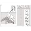 Петля для холодильника KAMAT (9239784) Hettich