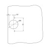 Петля Sensys 8631і накладная для толстых дверей до 32 мм (9091400) Hettich