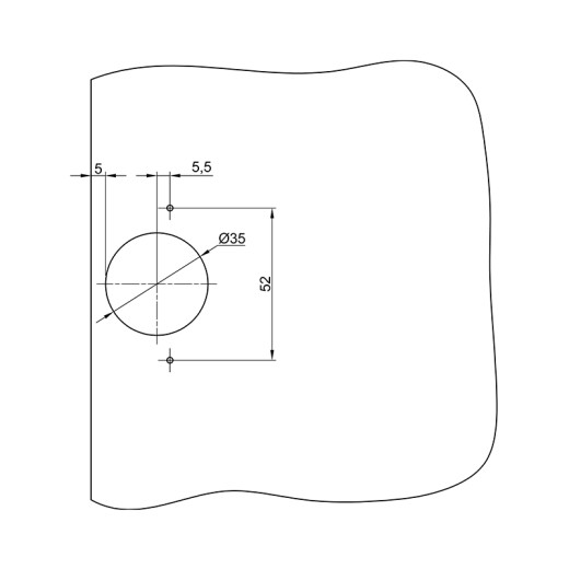Петля Sensys 8631і накладная для толстых дверей до 32 мм (9091400) Hettich