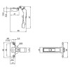 Завіса Intermat 9936, 90°, рівнолежача, 1061850, Hettich