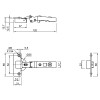 Петля Intermat 9944, накладная, -30°, 1058553, Hettich