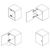 Планка клиновидная 10° для монтажных планок (1074731) Hettich