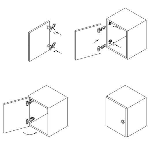 Петля Sensys 8645і 110°, полунакладная, с доводчиком, 9071206, Hettich