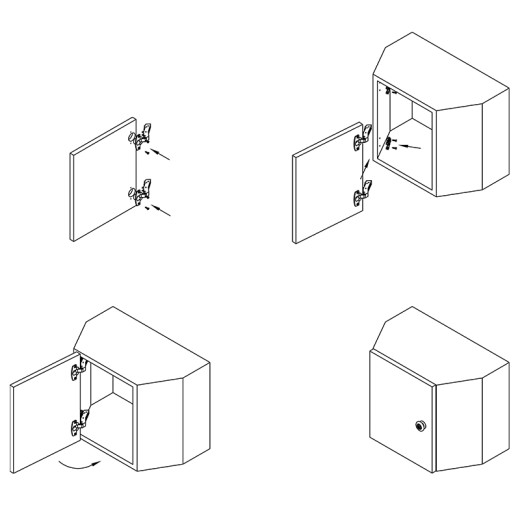 Петля Sensys 8639i, накладная, 30°, с доводчиком, 9085166, Hettich