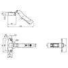 Петля Sensys 8639i, накладная, 30°, с доводчиком, 9085166, Hettich