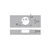 Петля Sensys 8639i, 90° равнолежащая, с доводчиком, 9088021, Hettich