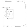 Петля Sensys 8639i, 90° равнолежащая, с доводчиком, 9088021, Hettich