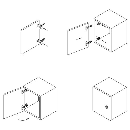 Монтажная планка Sensys, D=1, 5мм, с евровинтом, 9071626, Hettich