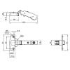 Петля Sensys 8645i, накладная, с доводчиком, 9071205, Hettich