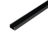 Профиль для LED-ленты, НАКЛАДНОЙ, L=3м, алюминий, анодир. черный