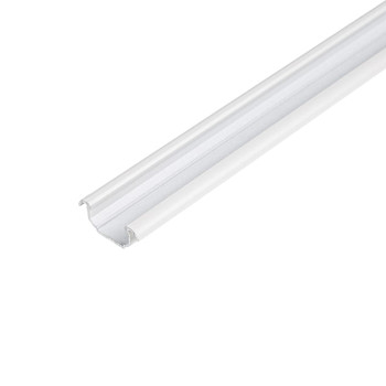 Профиль для LED-ленты, УГЛОВОЙ, L=2м, алюминий, порошк. белый