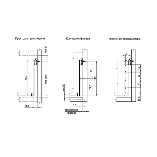 Метабокс L=450 H-150 Muller